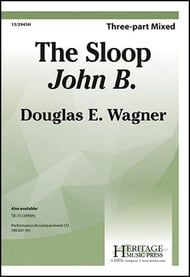 The Sloop John B Three-Part Mixed choral sheet music cover Thumbnail